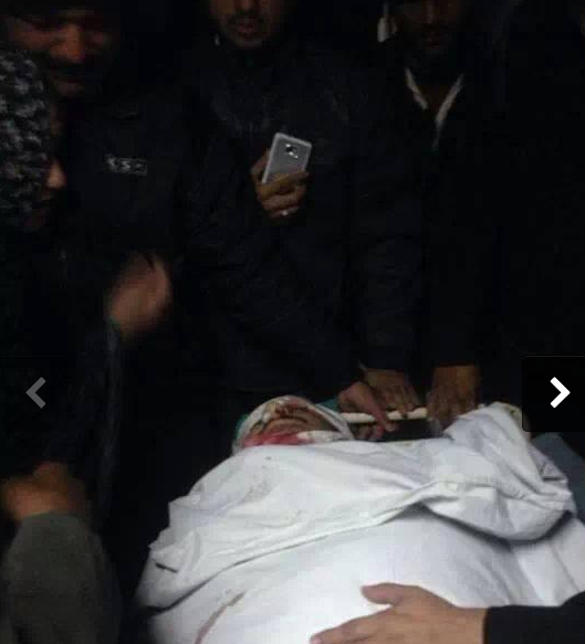 Dead Body of Allama Nasir Abbas