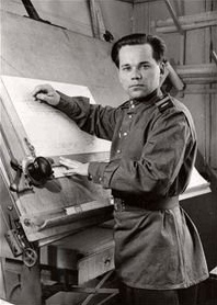 Young Mikhail Kalashnikov in 1949