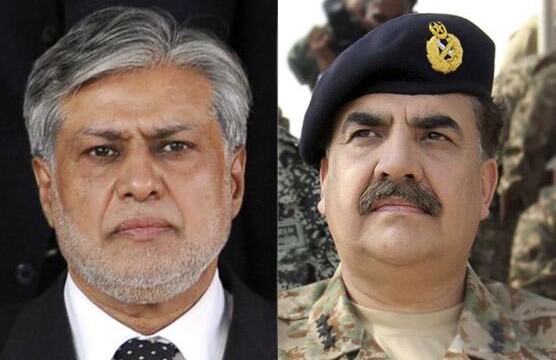 Army chief, finance minister discuss defence budget