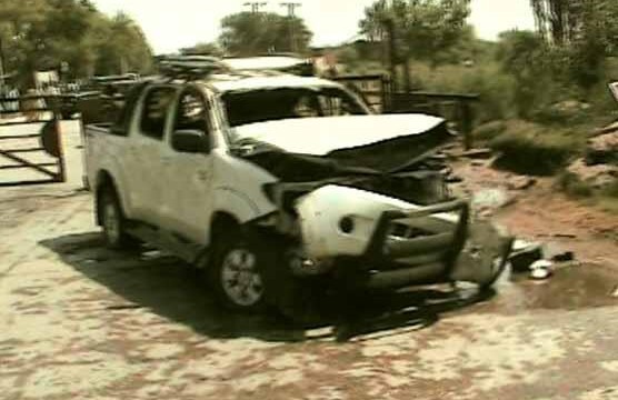 Firing on security forces vehicle near Tarnol