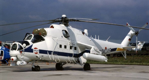 Russian MI-35 Helicopter