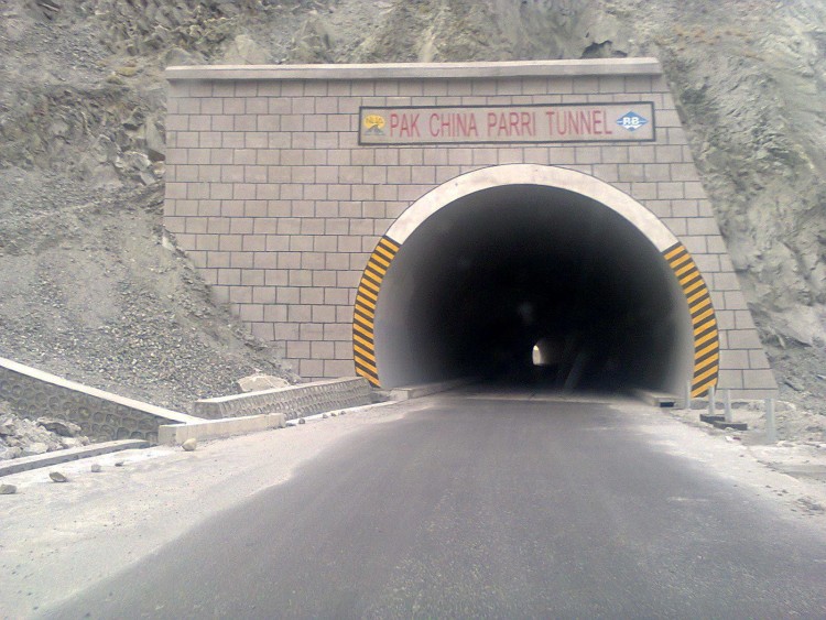 Prime Minister Nawaz Sharif at Attabad Tunnels inauguration ceremony 