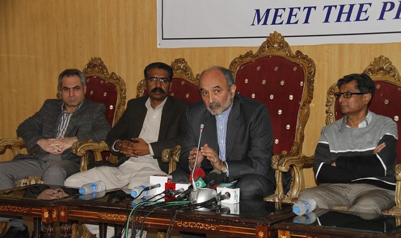 Ambassador of Iran to Pakistan Mehdi Honardoost at the National Press Club (NPC)