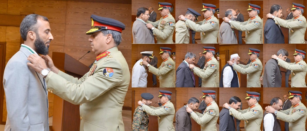 Distinguished Service Medals conferred on Strategic Plans Division’s personnel