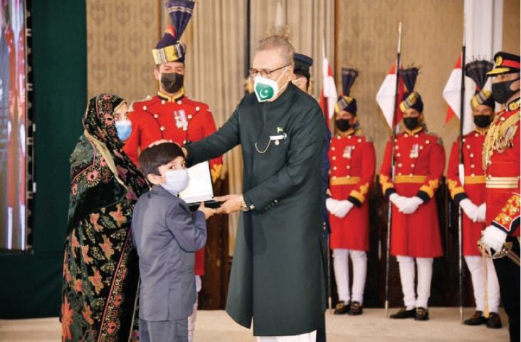 President Arif Alvi Confers Pakistan Civil Awards