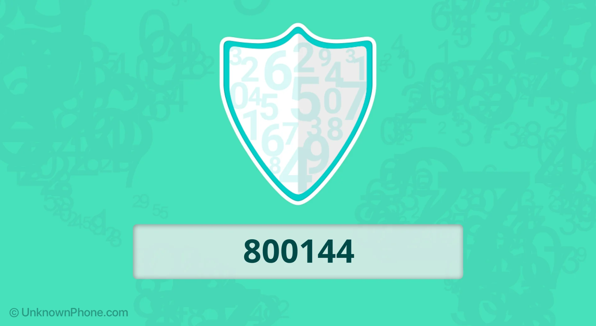 800144 number