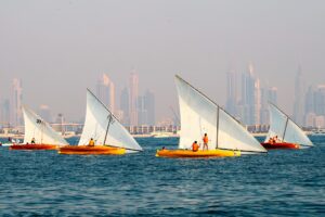 First Round of 22ft Dubai Traditional Dhow Sailing Race kicks off