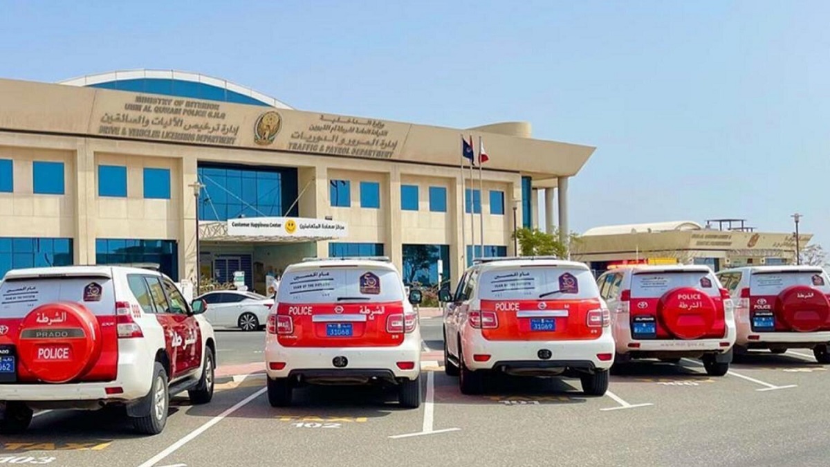 UAE police warn motorists about road crossing violations