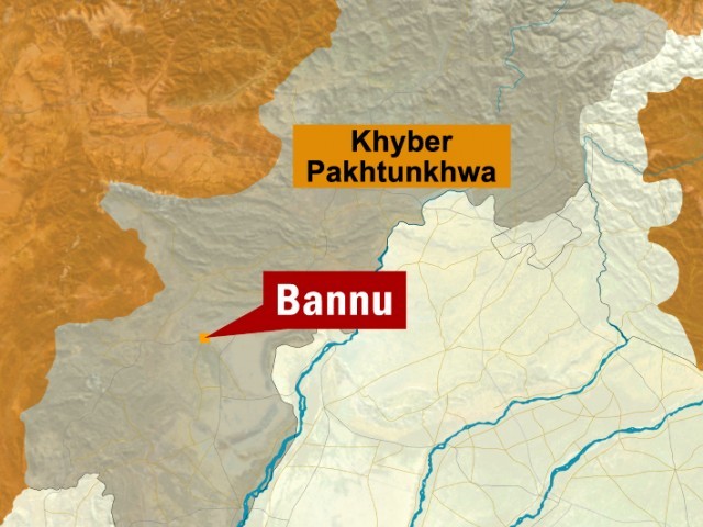 Banoon Map Bannu: 2 killed‚ 26 injured in suicide attack