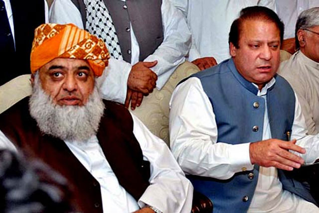 Fazlur Rehman met Prime Minister Nawaz Sharif to discuss IDPs issue