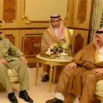 Chief of Army Staff (COAS) General Raheel and Saudi Crown Prince Muhammad bin Naif bin Abdulaziz