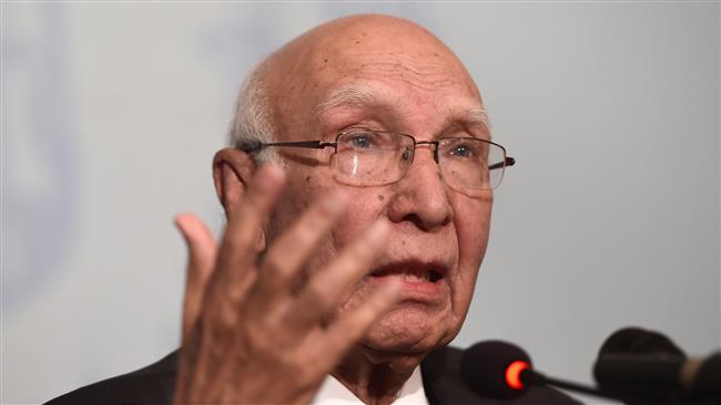 Sartaj Aziz stresses need for building Pakistan’s soft image