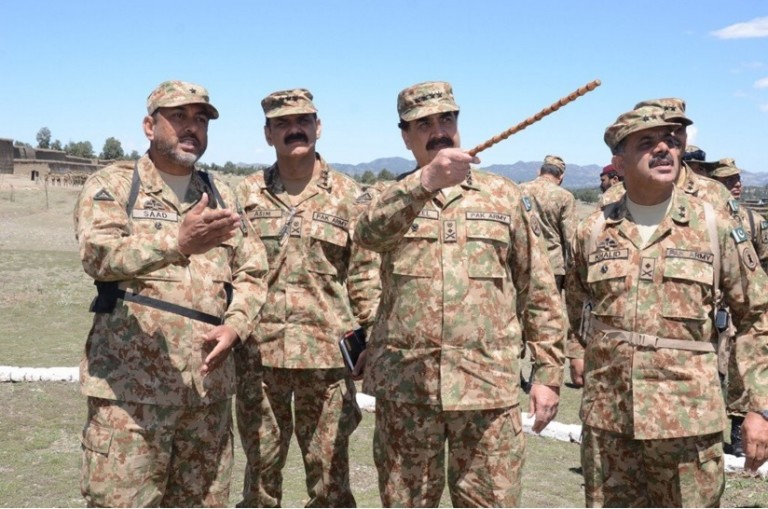 General Raheel directs combing operations in areas other than FATA