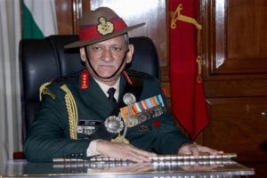 New Indian Army chief Lt General Dr Bipin Rawat takes charge