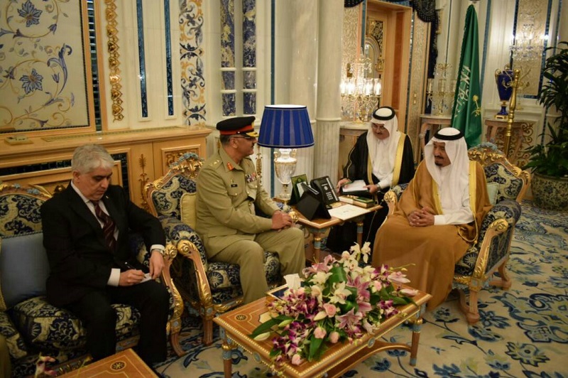 Chairman Joint Chiefs of Staff Committee (CJCSC) General Zubair Mahmood Hayat called on the Saudi King Salman bin Abdul Aziz Al Saud