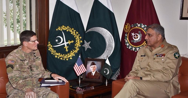 US CENTCOM Commander calls on General Bajwa