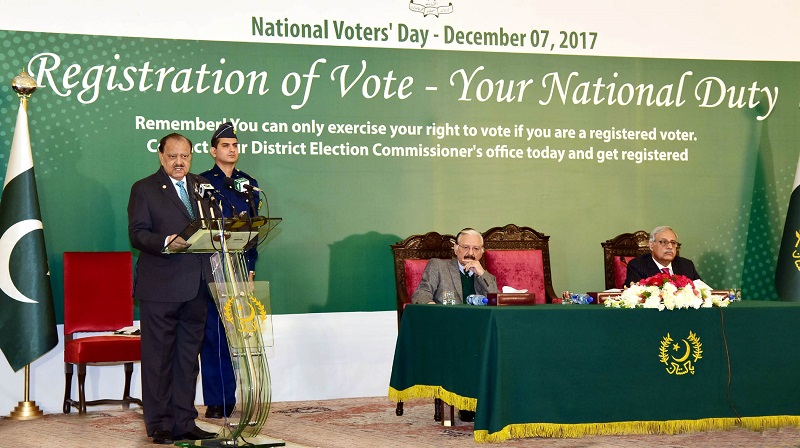 National Voters Day observed in Pakistan