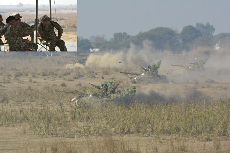 Brigade level exercise held at Jalalpur Jattan: ISPR