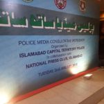 Islamabad Police, NPC organize “Police Media Consultative Workshop”