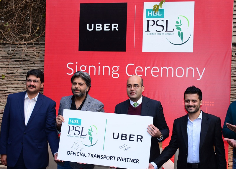 Uber gets on Cricket Pitch for HBL PSL 2018