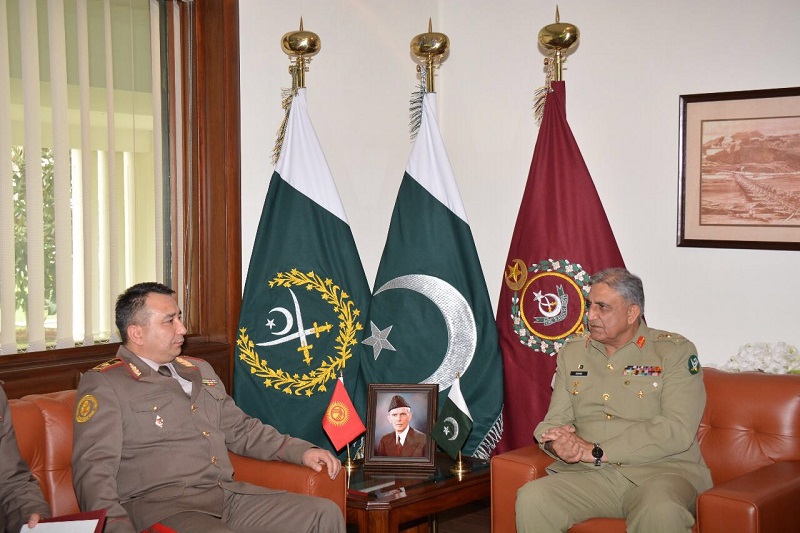 Pakistan-Kyrgyzstan Military Chiefs discuss defence cooperation