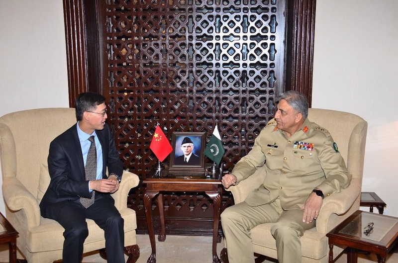 Chinese envoy hails Pakistan army’s efforts for regional peace