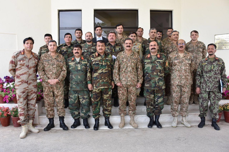 Afghan military delegation visits Headquarters Southern Command Quetta