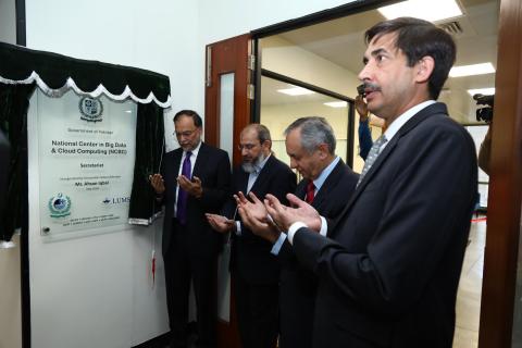 Pakistan’s 1st National Center in Big Data & Cloud Computing inaugurated at LUMS