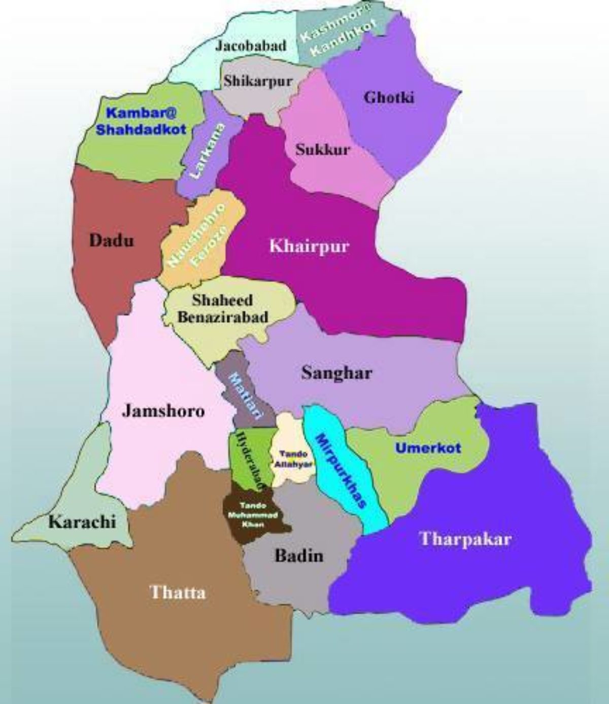 Districts Of Karachi Map Provincial Assembly Constituencies Maps Of Sindh For General Elections 2018