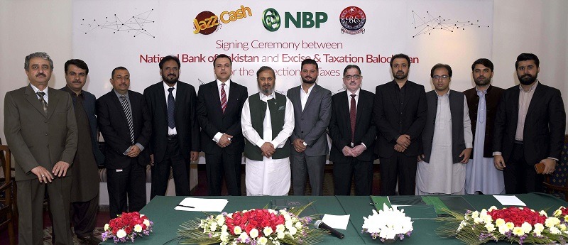 JazzCash to Facilitate National Bank of Pakistan in its Service of Excise and Taxation Department