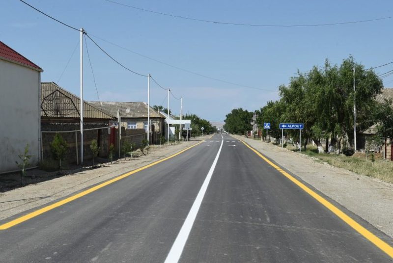 President Ilham Aliyev inaugurated the Dalimammadli-Muzdurlar-Girigli highway