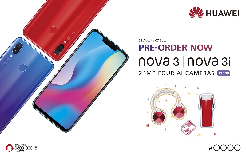 Huawei’s Incredible AI Technology Comes To More People with nova 3 Series