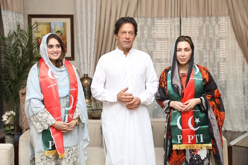 Renowned figures Farah Khan, Miro Hayat join PTI