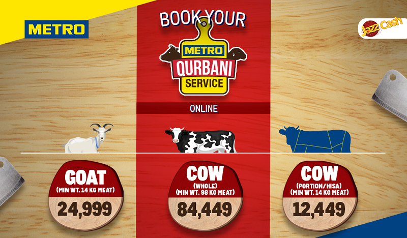 METRO Cash & Carry Just Added an Outstanding Qurbani Service to the menu this Eid