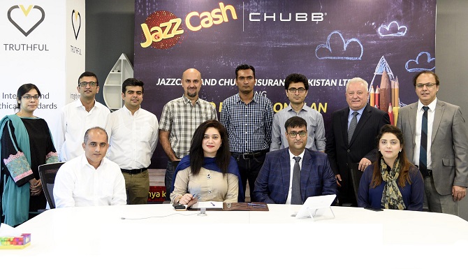 JazzCash-Chubb Insurance Child Education Plan launched