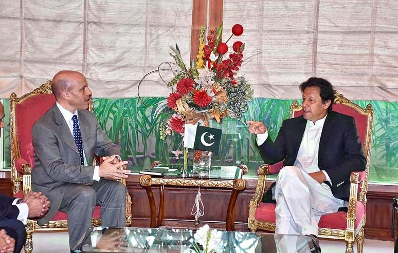 PepsiCo AMENA CEO Mike Spanos Meets PM Imran Khan