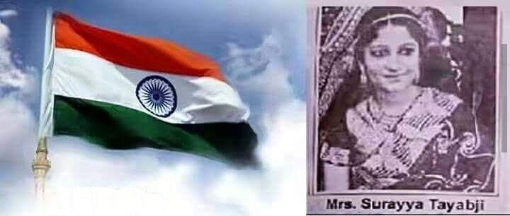 Indian national flag was designed by a Muslim woman