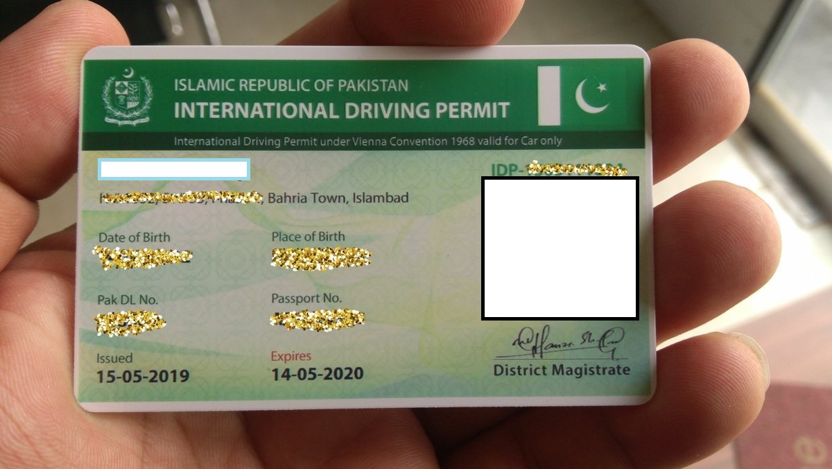 get international driving license in pakistan