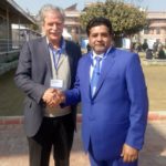 Chief Editor Dispatch News Desk (DND) Agha Iqrar haroon with Director General ICIMOD David Molden