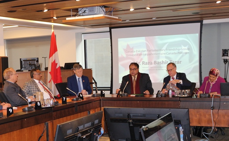Pakistan’s High Commissioner Raza Bashir Tarar Meets Canadian Parliamentarians