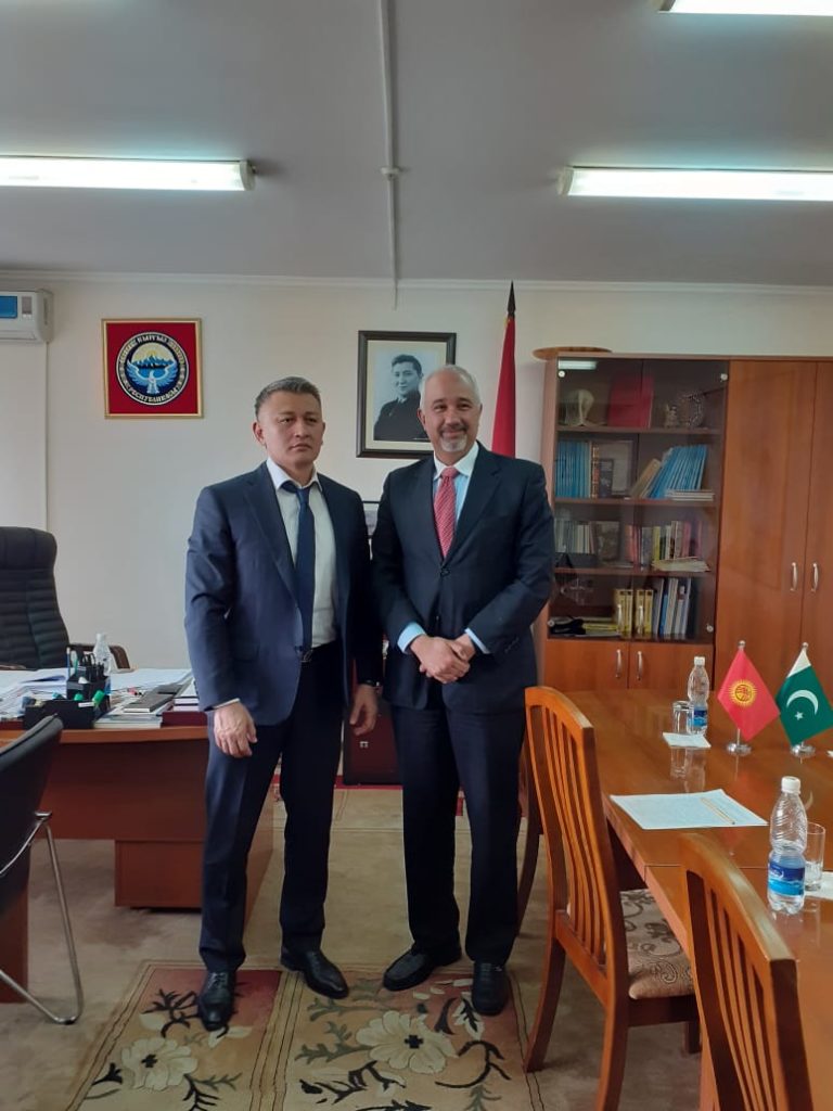 Pakistan and Kyrgyzstan enhancing contact between parliamentarians, says Ambassador Faisal Tirmizi