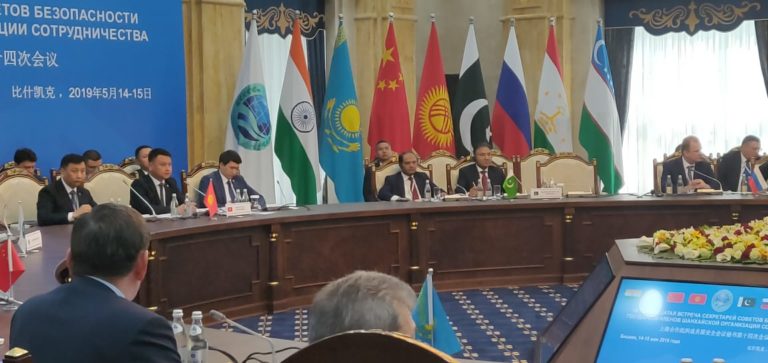 Pakistan attended 14th meeting of the Security Council Secretaries of SCO in Bishkek