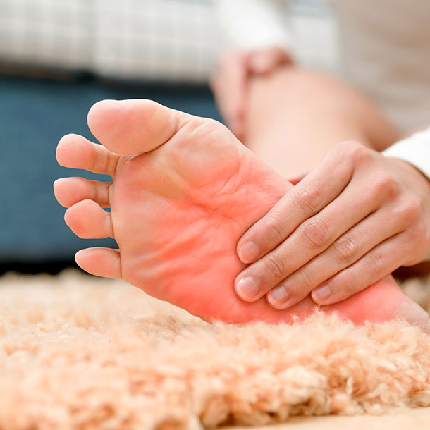 Burning feet causes and treatment