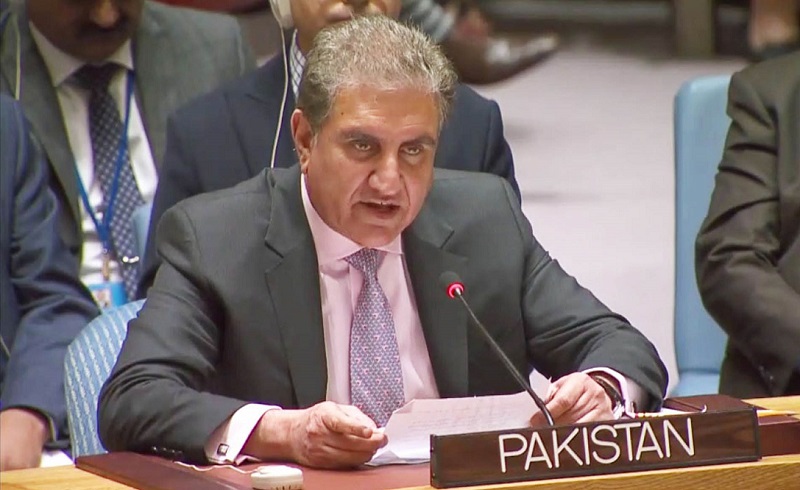 United Nations - The Foreign Minister Shah Mahmood Qureshi has reaffirmed Pakistan’s abiding commitment to multilateralism, and said that Pakistan would continue to play a leading role in advancing the mutually reinforcing goals of peace and security, development and human rights. While addressing a High-Level Virtual Meeting of the General Assembly held at the UN Headquarters in New York on September 21, 2020 to commemorate the 75th anniversary of the United Nations, the foreign minister reiterated Pakistan’s firm conviction that there is no alternative for “the UN, its values and its architecture.” The foreign minister commended the United Nations for its numerous accomplishments over the years to advance the principles and purposes of the Charter.  Shah Mahmood Qureshi acknowledged, in particular, the important role played by the organization in facilitating decolonization, addressing the threats of climate change and helping to promote a vision of inclusive and sustainable development through the adoption of the Sustainable Development Goals (SDGs). The foreign minister stressed that the ‘euphoria’ of the occasion should not ‘un-sight’ the international community from the expectations from the organization, in particular, to resolve longstanding disputes. Qureshi called for the respect of the right to self-determination promised to the people of Jammu and Kashmir as well as Palestine by the United Nations.  The foreign minister reminded the world that the people of Indian Illegally Occupied Jammu and Kashmir (IIOJK) still await fulfillment of the commitments made to them by the United Nations. The minister cautioned against the growing inability of the international community to join ranks in collectively addressing common challenges including the COVID-19 pandemic, that has not only strengthened forces of unilateralism, fascism, xenophobia and Islamophobia, but has also given rise to fears that the multilateral order itself is under threat.  The foreign minister urged the International Community to defend the immutable principles of the Charter against those who undermine the UN principles or claim privileged status on the basis of ‘size’, ‘strength’ or a ‘misplaced sense of entitlement’. Shah Mahmood Qureshi recalled that Pakistan has been on the UN Security Council 7 times, headed ECOSOC 5 times, and has led the UN General Assembly and the G-77.  “We are active participants in reform processes, including the reform of the Security Council”, the foreign minister added.  Highlighting Pakistan’s important role in maintaining international peace and security, he said that Pakistan has contributed over 200,000 troops to 47 Missions in 26 countries, losing 157 of our bravest in the process.  The minister recalled that Pakistan also hosted the largest protracted refugee population. The High-Level Meeting adopted a Political Declaration to commemorate the 75th anniversary of the United Nations.