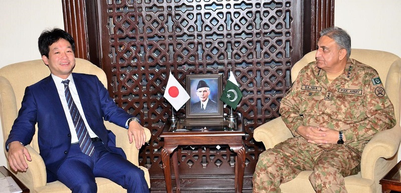 Japanese Prime Minister’s Special Advisor meets Pakistan Army Chief