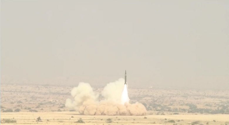 Pakistan conducts successful training launch of ballistic missile Ghaznavi