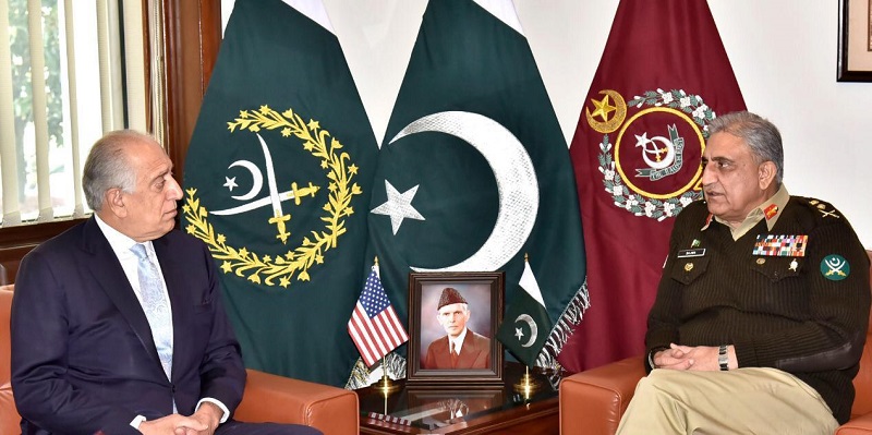 US Special Envoy Zalmay Khalilzad meets COAS General Bajwa