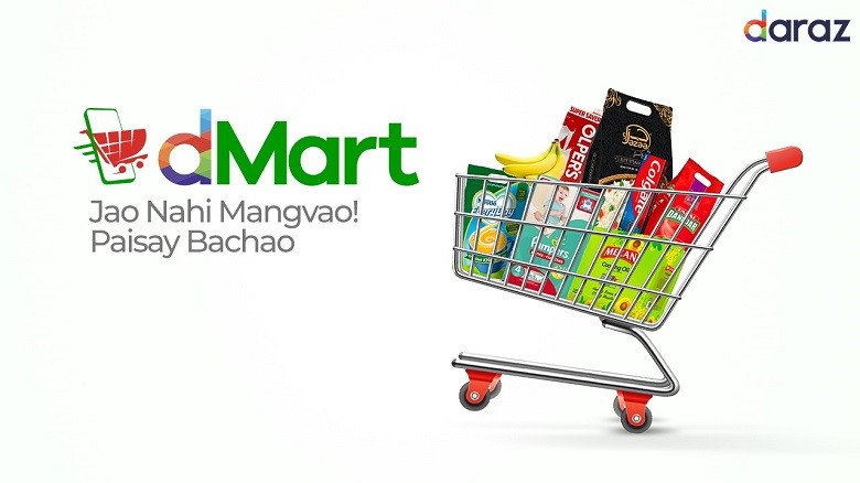 dMart - Daraz has launched dMart – a channel on the platform that offers access to wide range of grocery items including flour, sugar, tea, baby formula, hand washes, sanitizers, surface cleaner, diapers and lentils. 