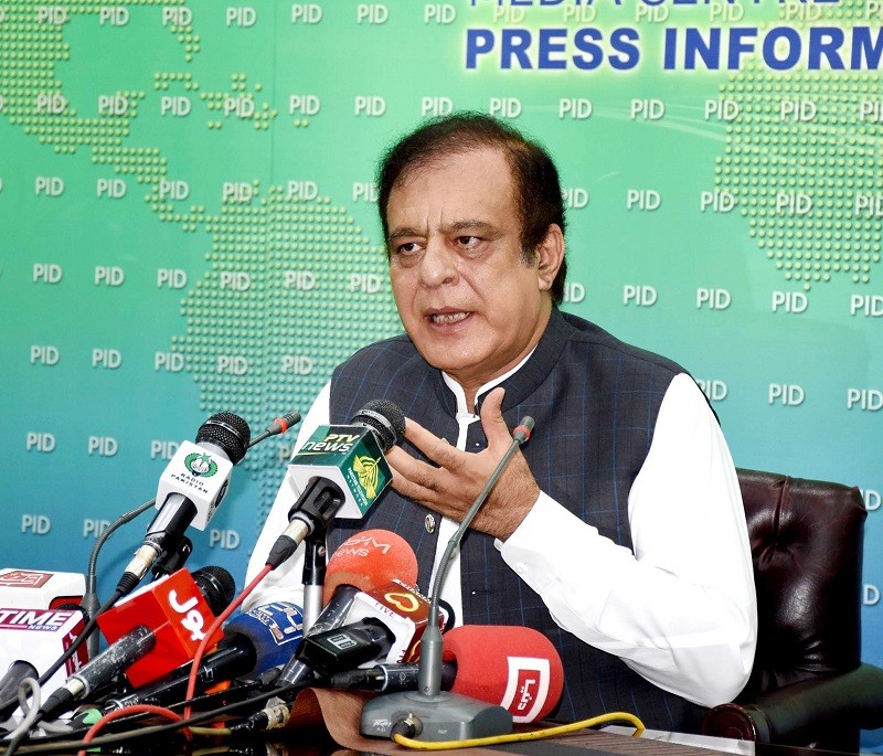 Shibli Faraz - The Federal Minister for Information and Broadcasting Senator Syed Shibli Faraz has said that the elements, which are harming the Country, will be held accountable, and in this regard, legal options are being deliberated upon. While addressing a News Conference in Islamabad on Saturday, he said that the government will not allow anyone to give statements against the state institutions and damage the Country's image. The information minister said that certain elements from opposition parties have spoken against the state institutions for securing their vested interests. The minister said that the former Speaker National Assembly Ayaz Sadiq's anti-state statement provided the Indian media an opportunity to unleash propaganda against Pakistan. Shibli Faraz said that the Pakistan Democratic Movement (PDM) is following the narrative of destabilizing the Country.  However, he added that the saner elements within the opposition parties do not agree to the narrative of their leaders which aims at stoking instability in the Country.  The information minister said that there is also public resentment over the statements made against the state institutions. Shibli Faraz said that it is the priority of the government to take the Country toward stability and prosperity and we are fully prepared to protect the Country's interests.