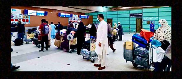 Two special PIA flights carrying a total of 260 passengers left for Faisalabad from Jeddah